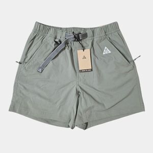 Nike ACG Hiking 6" Shorts Loose Fit Dark Stucco Grey LE FN2430-053 Men's Small S